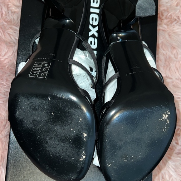 - Alexander Wang Nala 105mm logo-plaque sandals (heels) - Picture 4 of 5